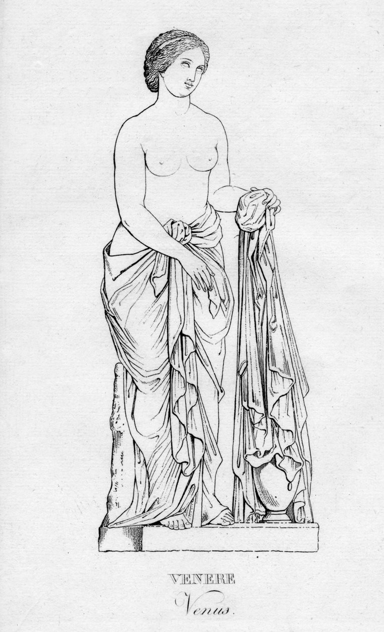 Venere Venus, 1850 tekijältä Unbekannt