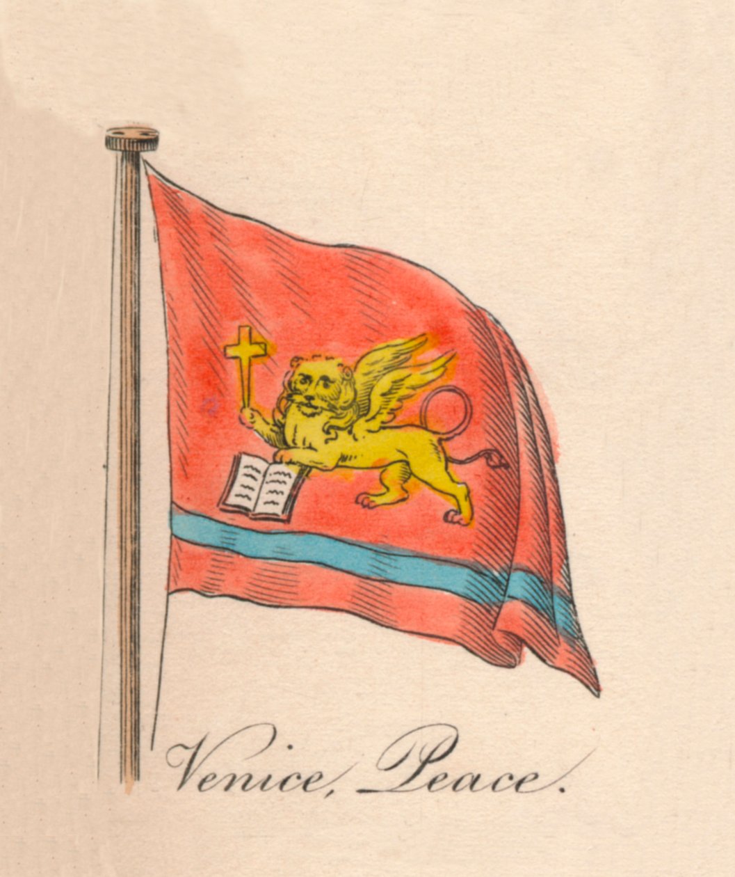 Venetsia, rauha, 1838 tekijältä Unbekannt