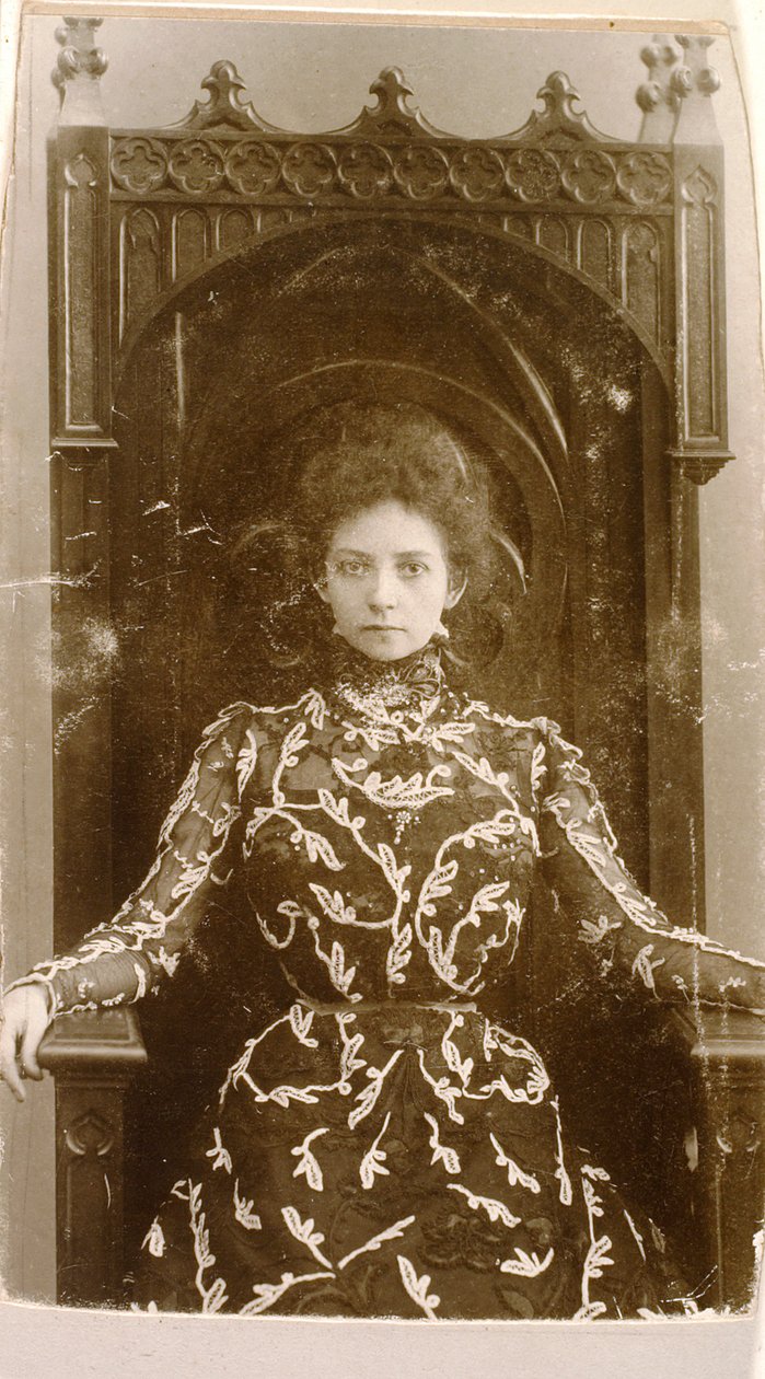 Vera Komissarzhevskaya, venäläinen näyttelijä, 1900-luku tekijältä Unbekannt