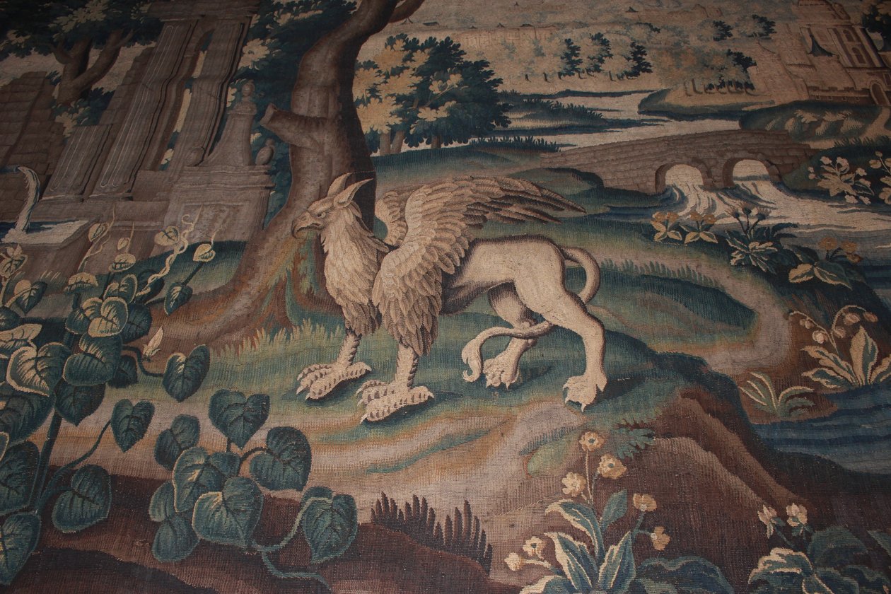 Verdure à la girafe, tapisserie d