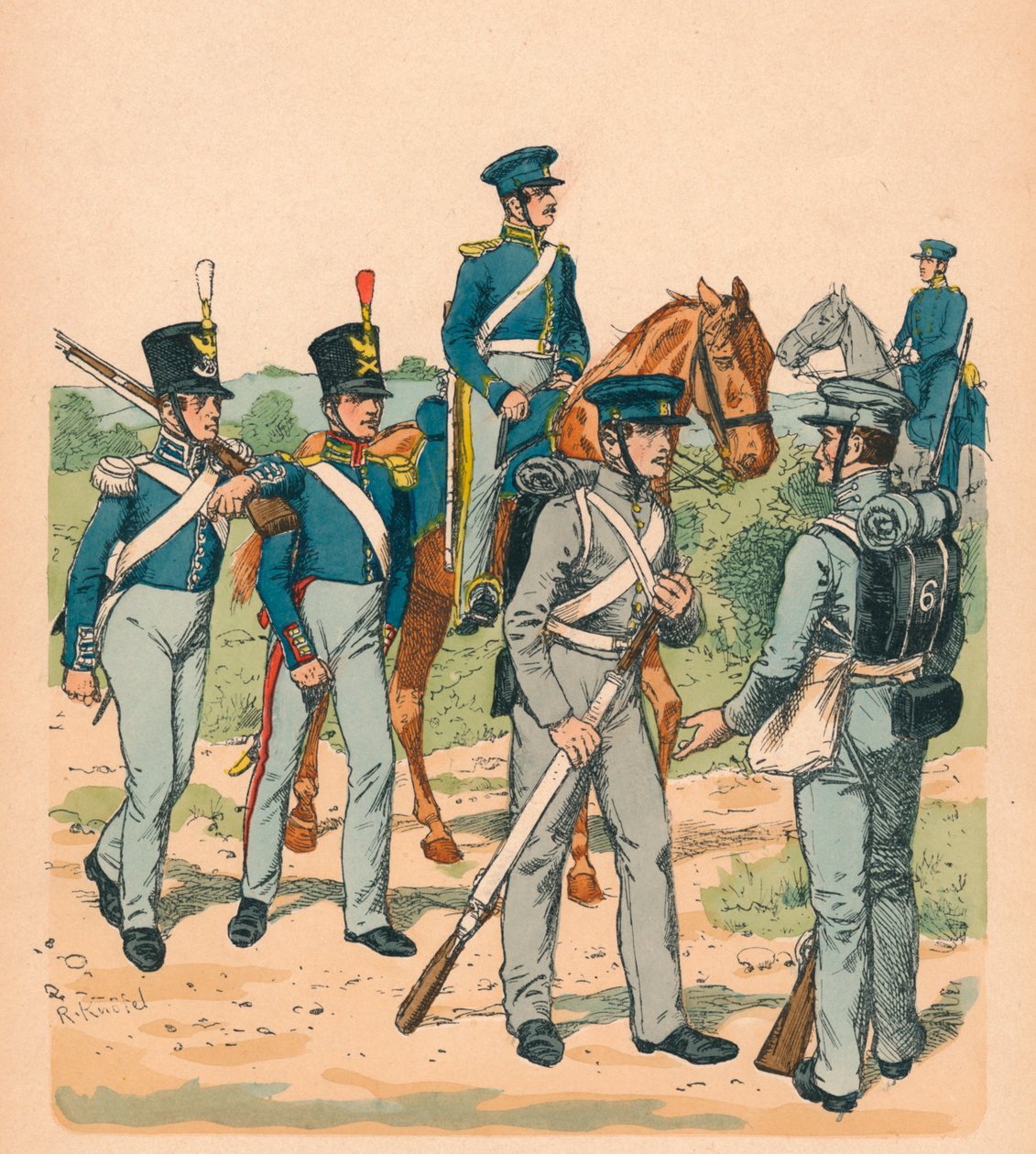 Pohjois-Amerikan Yhdysvallat, 1821-1835 tekijältä Unbekannt