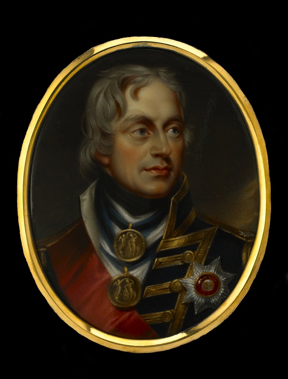 Vara-amiraali Horatio Nelson 1758-1805, n. 1800 tekijältä Unbekannt