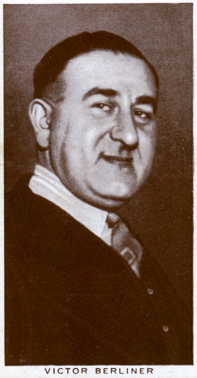 Victor Berliner, nyrkkeilypromoottori ja manageri, 1938 tekijältä Unbekannt