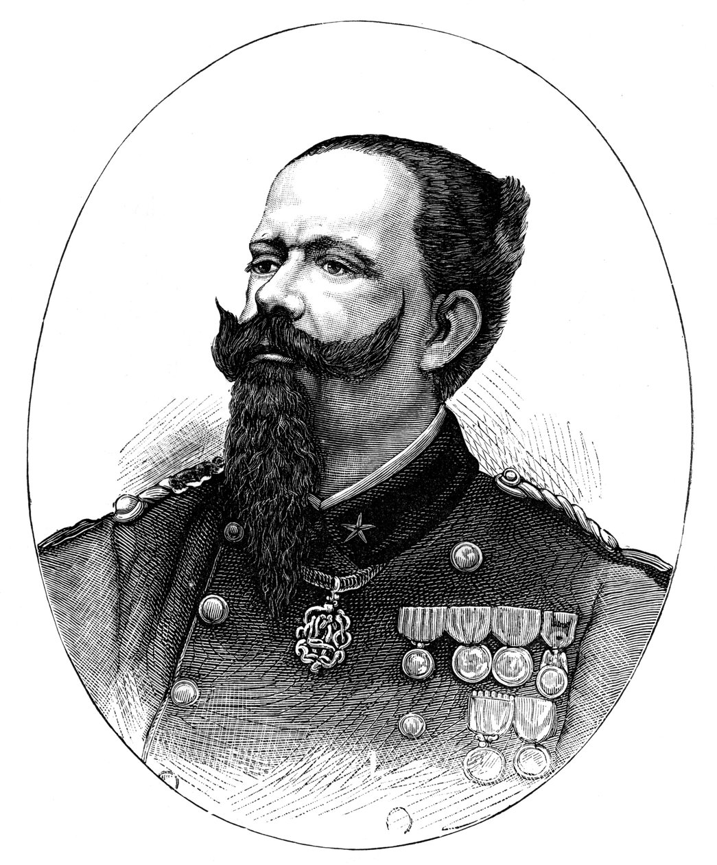Victor Emmanuel II 1820-1878, Italian kuningas tekijältä Unbekannt