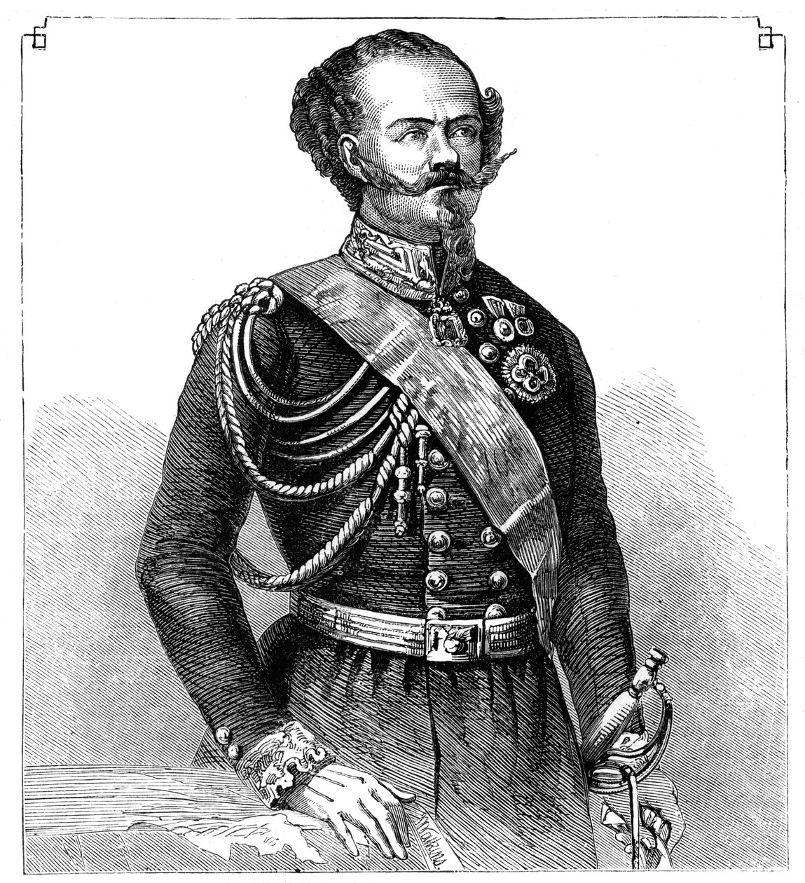 Victor Emmanuel II, Italian kuningas tekijältä Unbekannt