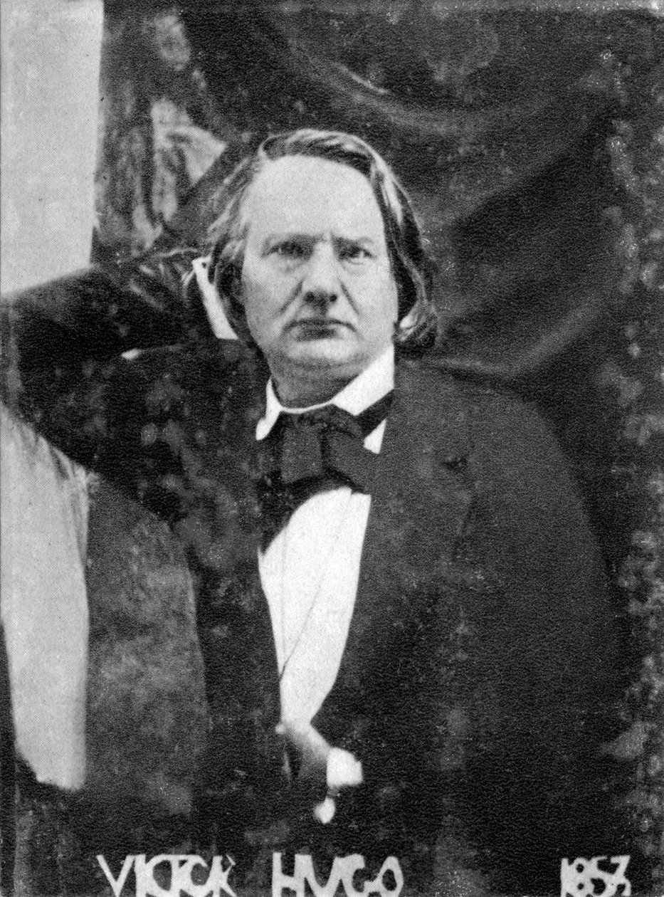 Victor Hugo, ranskalainen runoilija, näytelmäkirjailija ja kirjailija, 1853 tekijältä Unbekannt