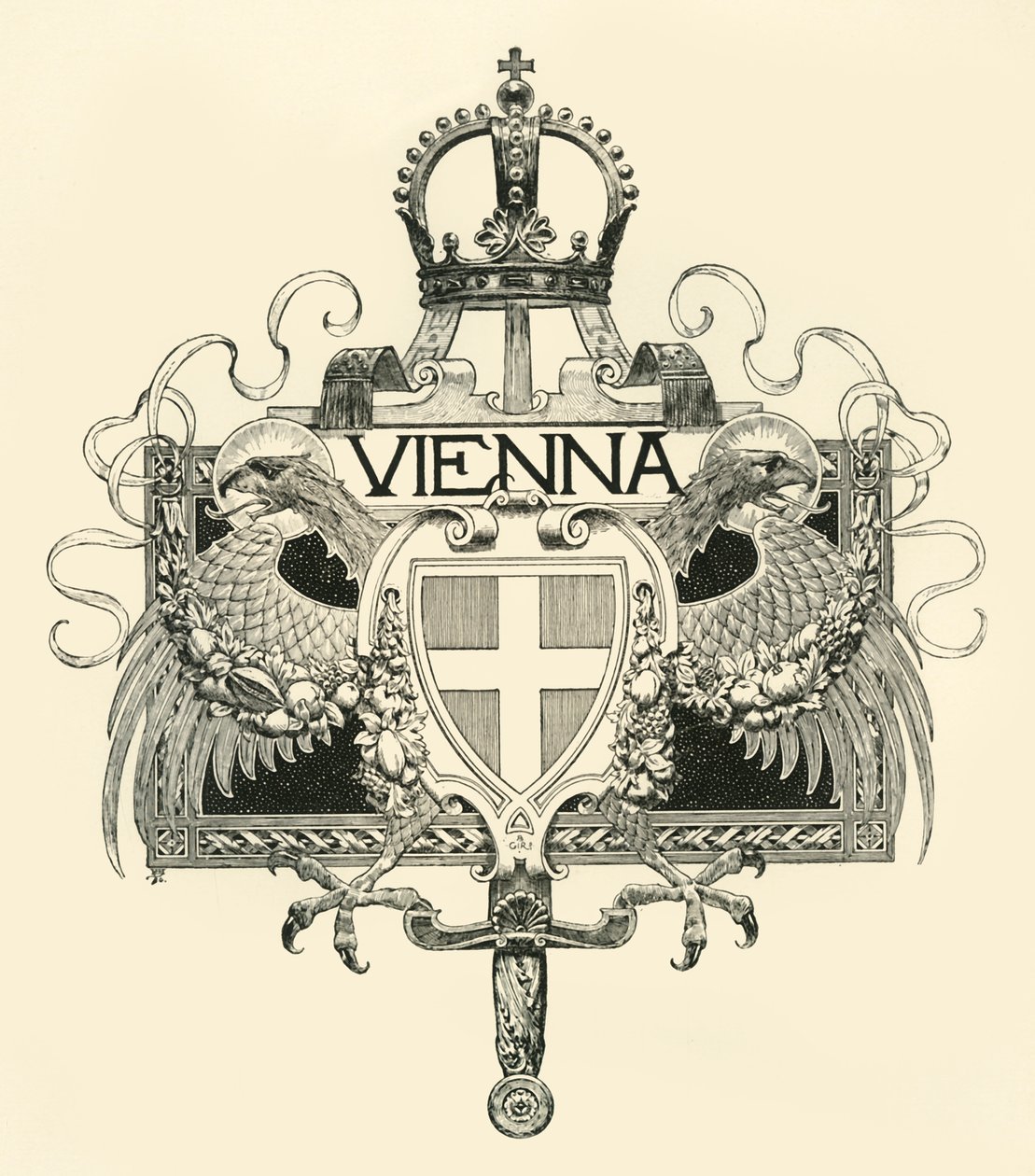Wien, 1800-luvun loppu - 1900-luvun alku. tekijältä Unbekannt