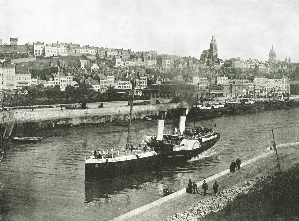 Näkymä West Pieristä, Boulogne, Ranska, 1895. tekijältä Unbekannt