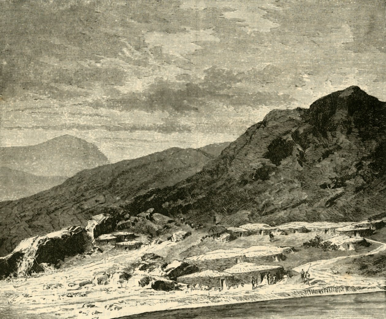 Näkymä Armeniassa, 1890. tekijältä Unbekannt