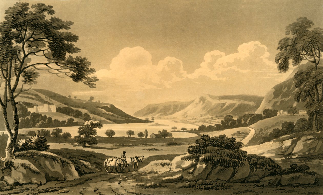 Näkymä Gonrien autossa, 1802. tekijältä Unbekannt