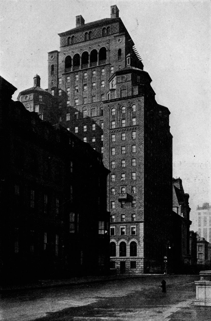 Näkymä etelään Madison Avenuella Fraternity Clubs Buildingista, New York City, 1924 tekijältä Unbekannt