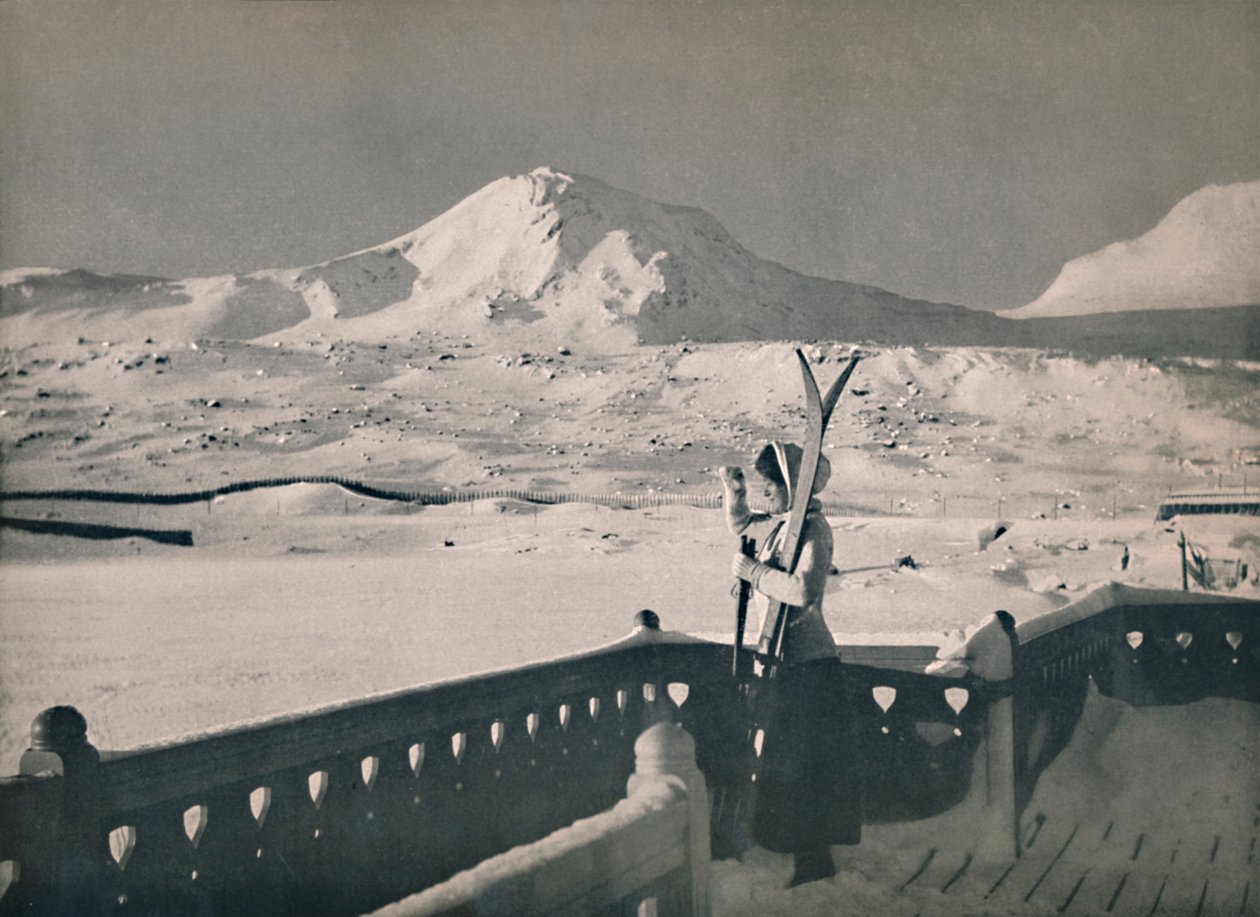 Näkymä Finselle, Bergenin rautatie, 1914. tekijältä Unbekannt