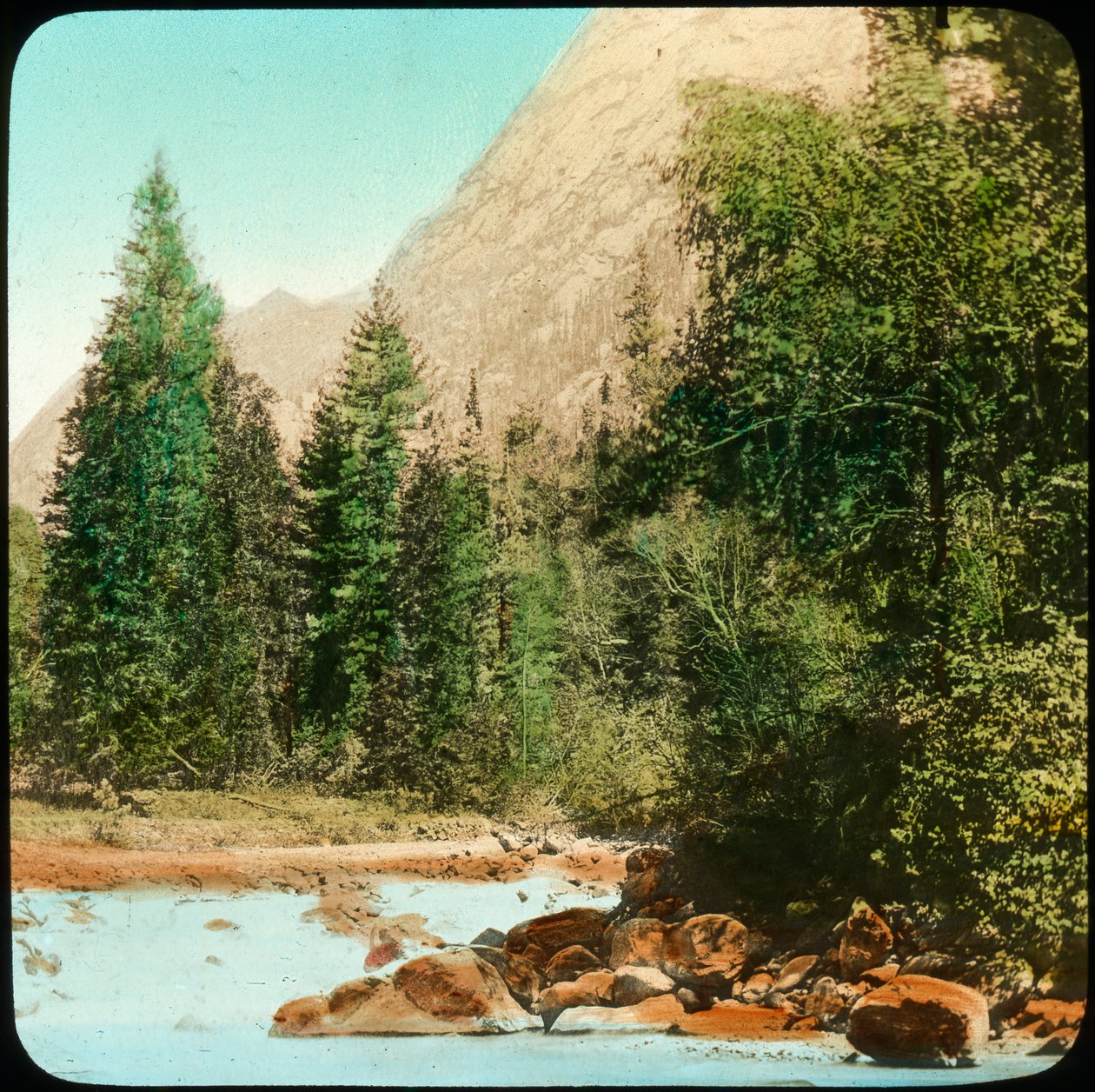 Näkymä Kolee, Kangra, Punjab, Intia, 1800-luvun loppu tai 1900-luvun alku tekijältä Unbekannt