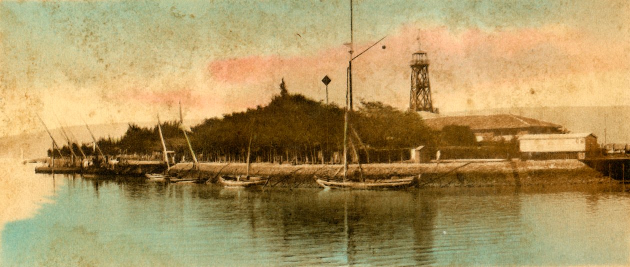 Näkymä Tewfikin satamasta, c1918-c1939. tekijältä Unbekannt