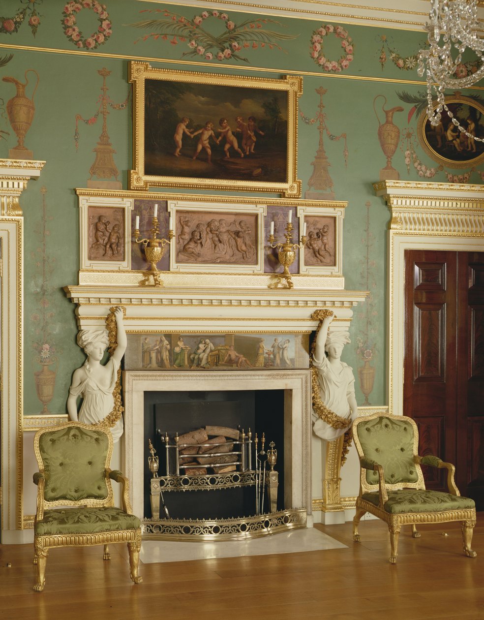Näkymä sisätiloihin, Spencer House, Lontoo (kuva) tekijältä Unbekannt
