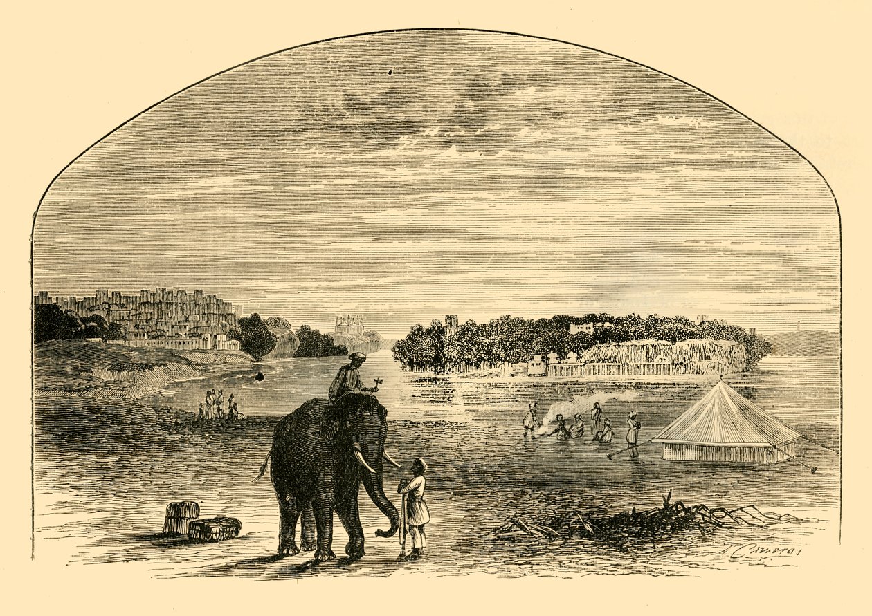 Näkymä Indukseen, 1890. tekijältä Unbekannt