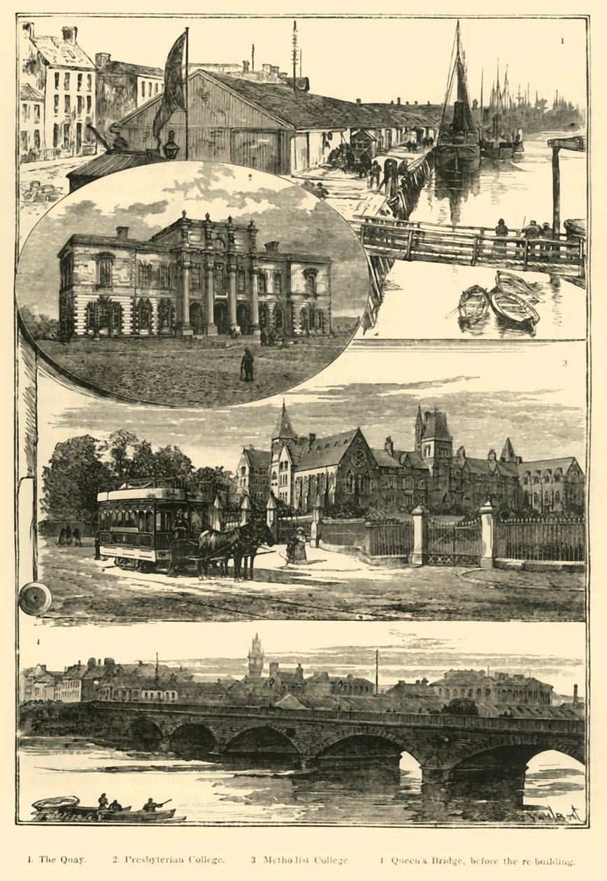Näkymät Belfastissa, 1898. tekijältä Unbekannt