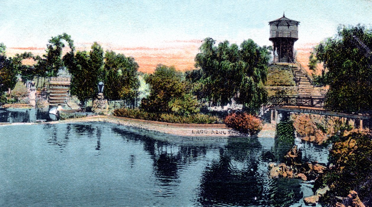 Villa Dolores, Blue Lake, Montevideo, Uruguay, 1900-luku tekijältä Unbekannt