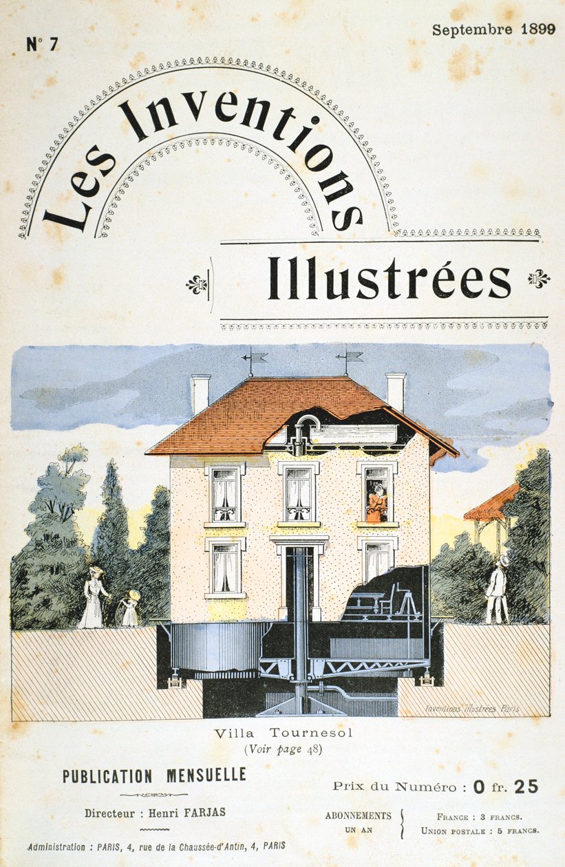 Villa Tournesol, 1899 tekijältä Unbekannt