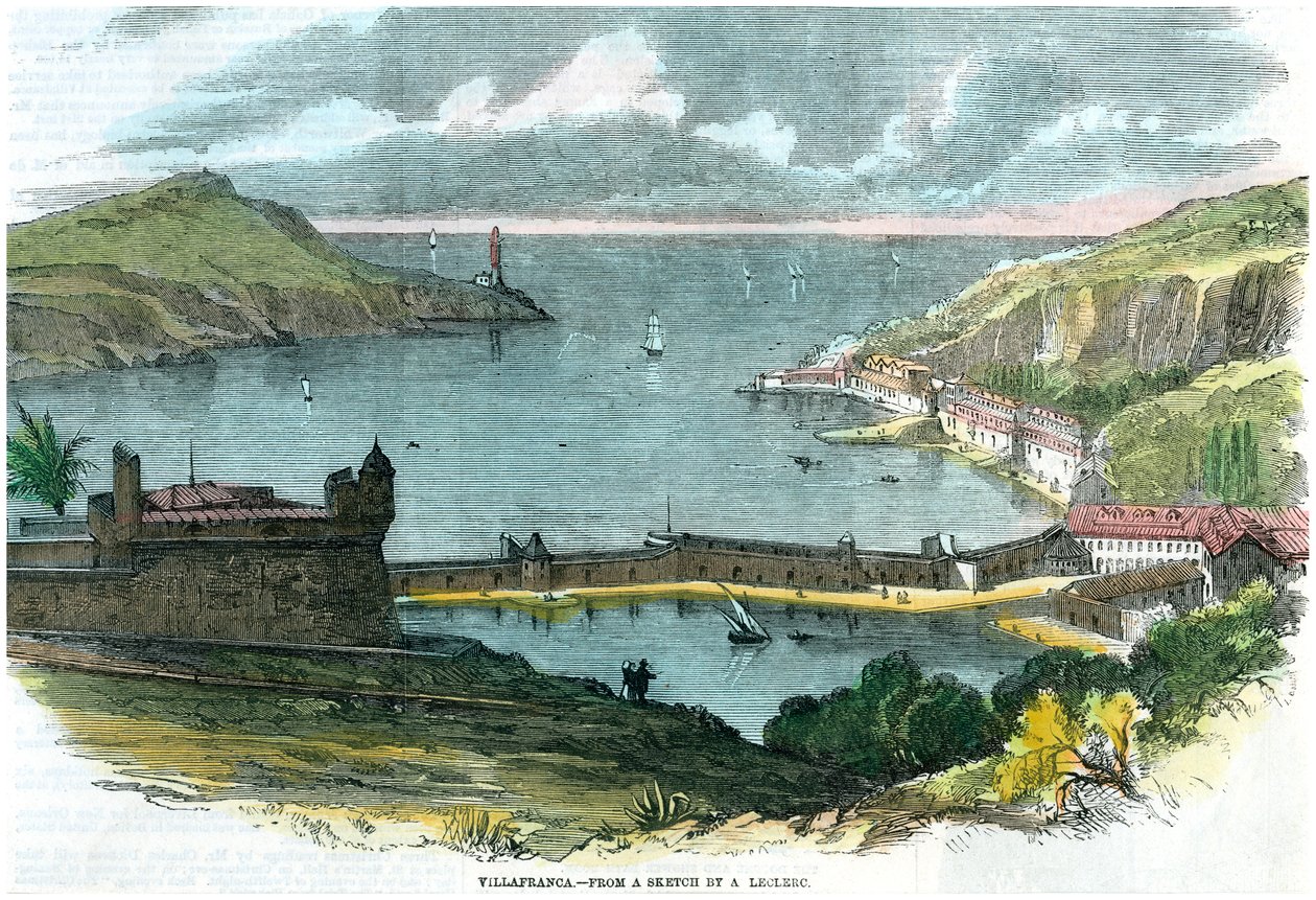 Villafranca, Italia, 1870 tekijältä Unbekannt