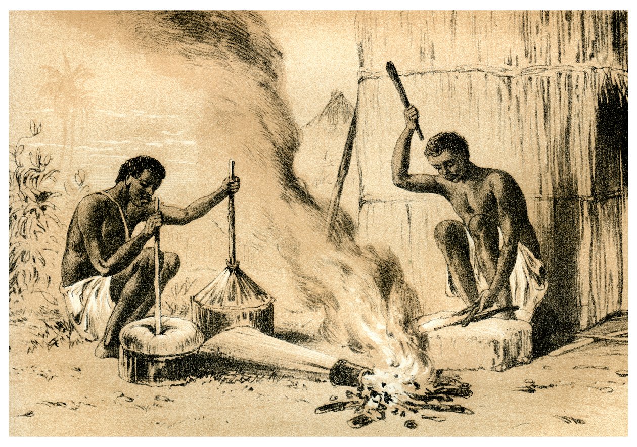 Kyläsepät, 1883 tekijältä Unbekannt