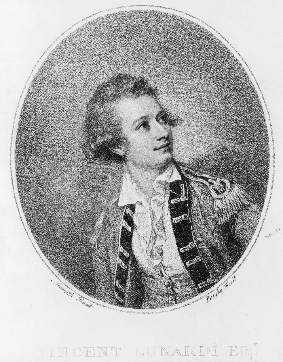 Vincenzo Lunardi, 1770 tekijältä Unbekannt