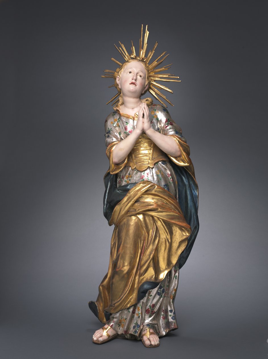 Neitsyt Maria lapsena, 1750-1775. tekijältä Unbekannt