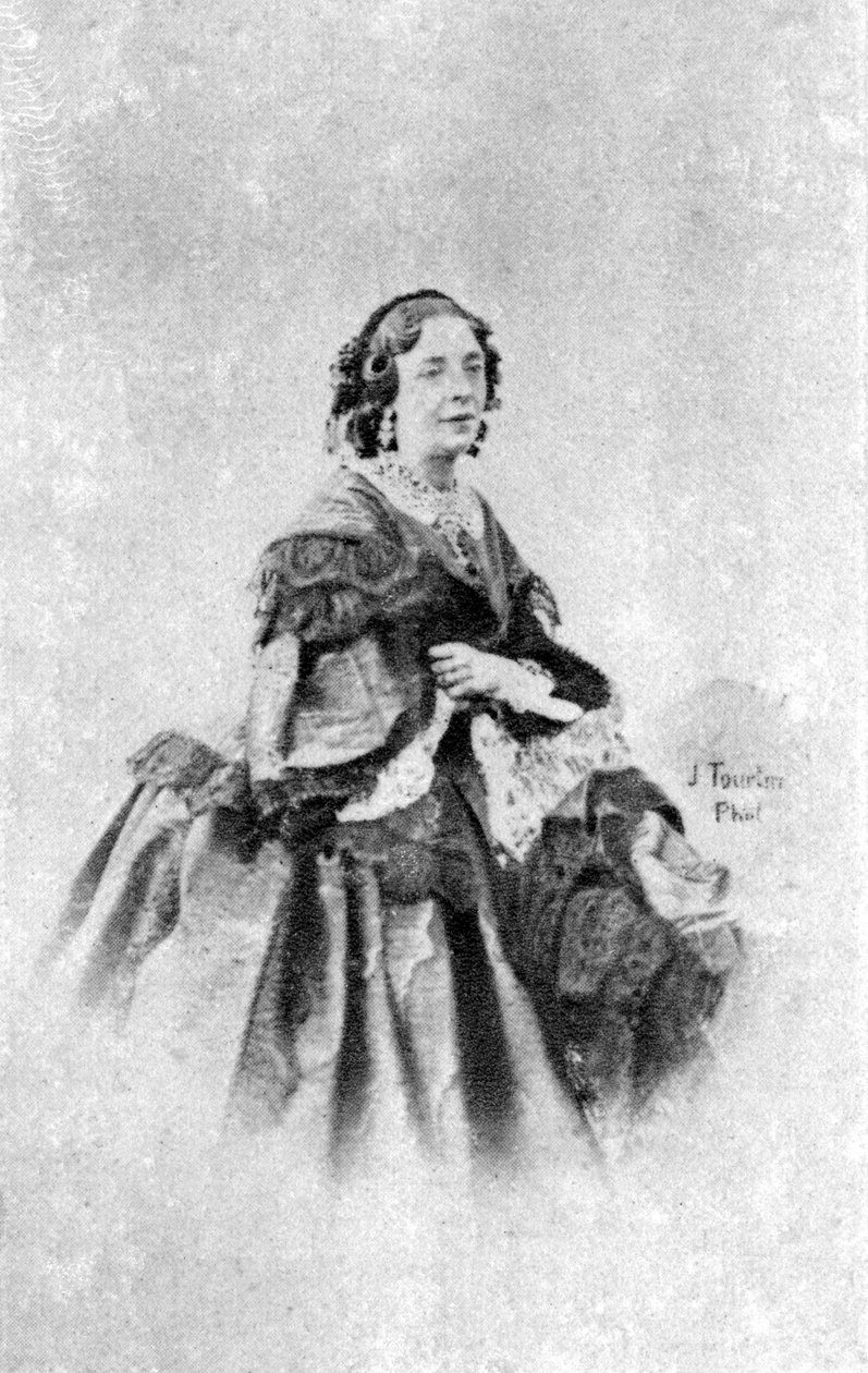 Virginie Dejazet, ranskalainen näyttelijä, 1845-1875 tekijältä Unbekannt
