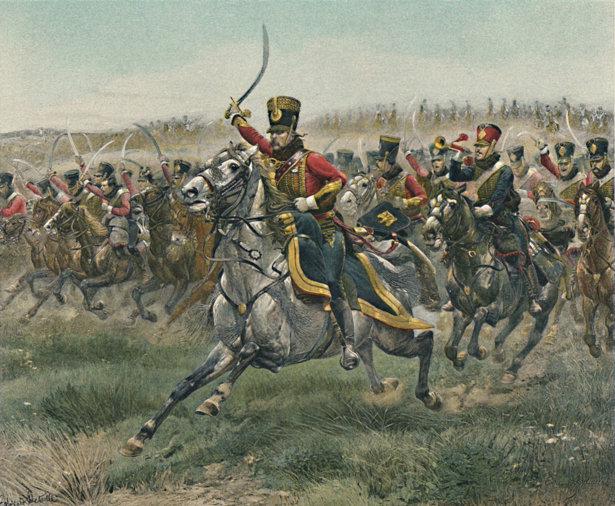 Eläköön keisari!, 1807, 1896 tekijältä Unbekannt
