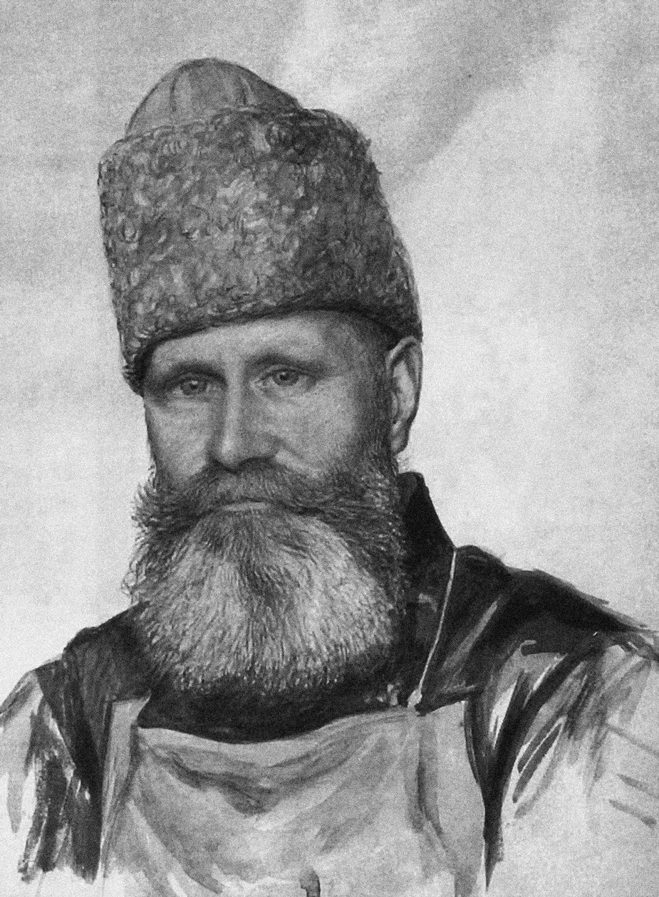 Vladimir Fjodorovitš Džunkovski 1865-1938 Tagankan vankilassa, 1919-1920 tekijältä Unbekannt