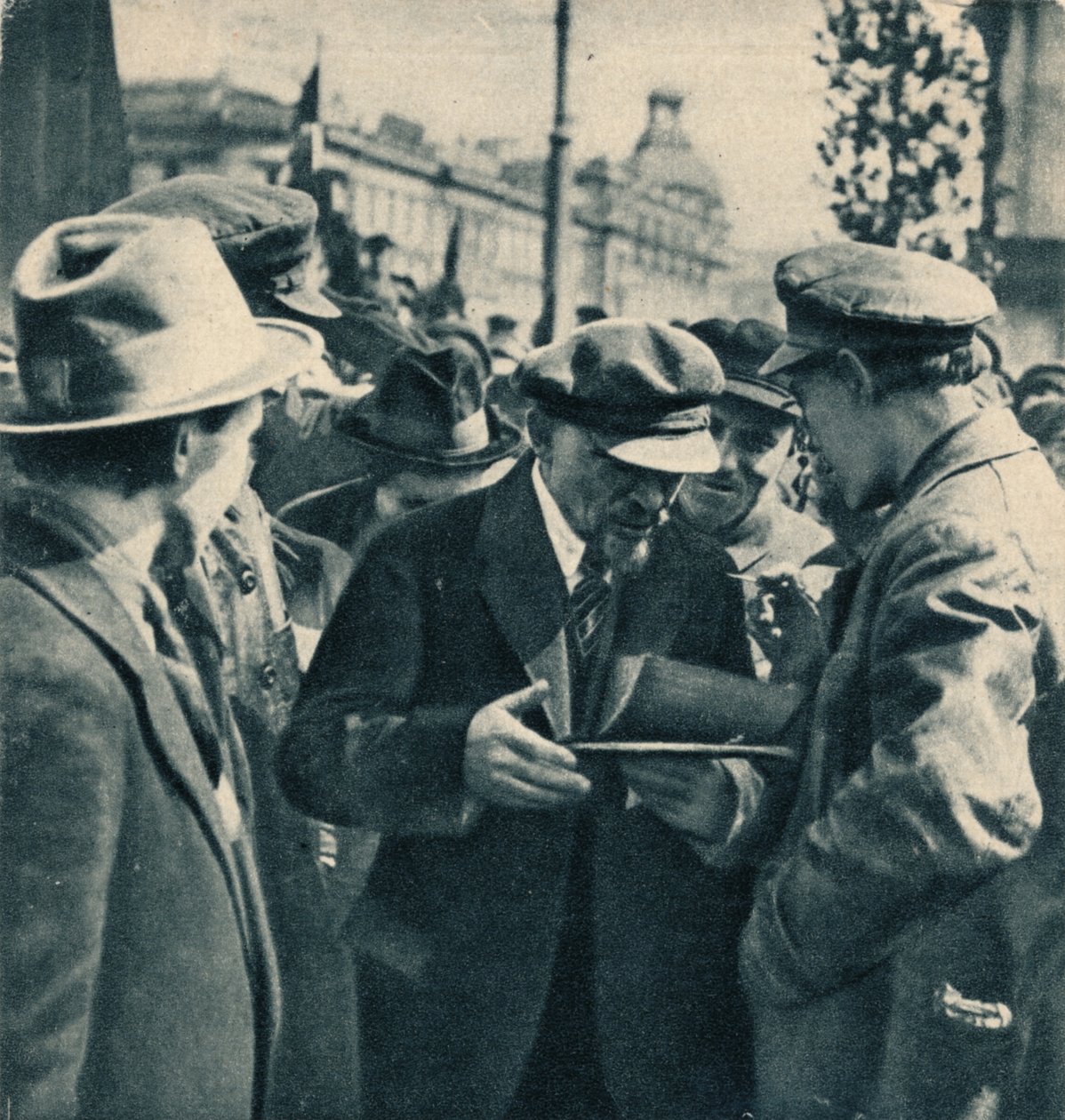 Vladimir Ilitš Lenin, Venäjän bolshevikkijohtaja, 1. maaliskuuta 1920 tekijältä Unbekannt