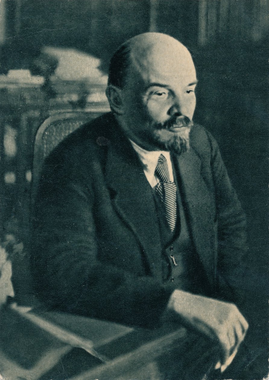 Vladimir Ilitš Lenin, Venäjän bolshevikkijohtaja, 28. marraskuuta 1921 tekijältä Unbekannt
