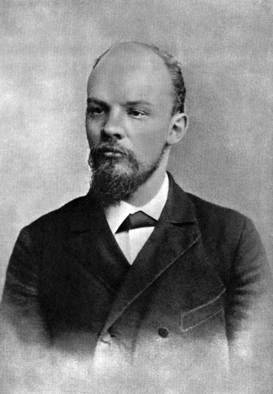 Vladimir Uljanov Lenin, Venäjän bolshevikkivallankumouksellinen, Pietari, Venäjä, helmikuu 1897 tekijältä Unbekannt