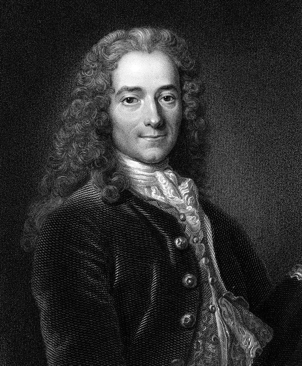 Voltaire, 1700-luvun ranskalainen kirjailija, näytelmäkirjailija, satiiri ja kirjainmies tekijältä Unbekannt