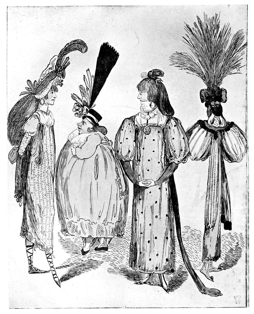 Waggoners Frocks or No Bodys vuodelta 1795, 1795 tekijältä Unbekannt