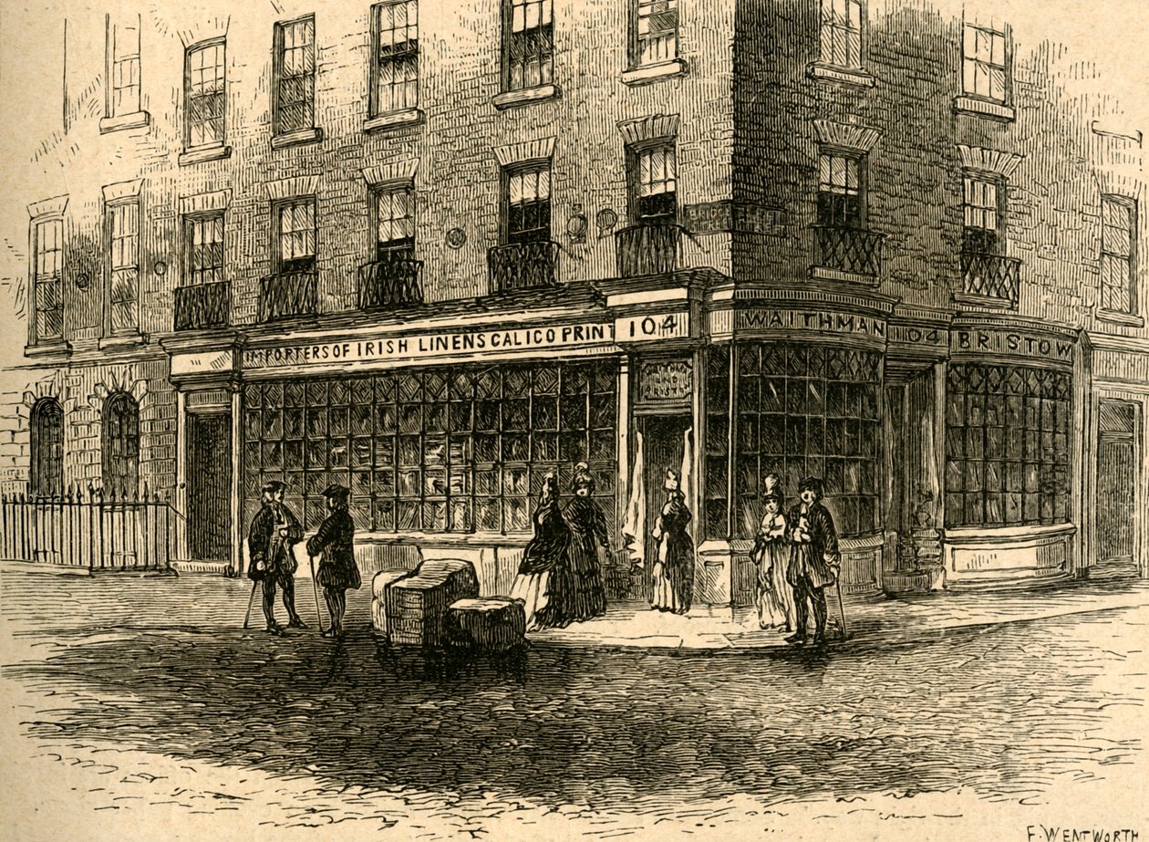Waithmans Shop, 1897. tekijältä Unbekannt