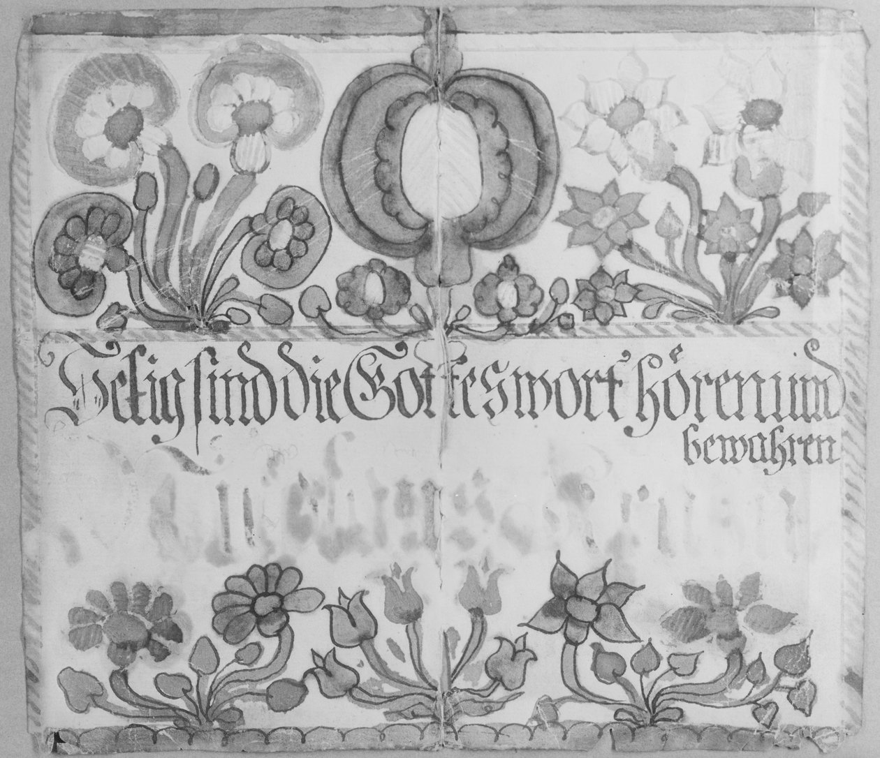 Seinäteksti, n. 1785. tekijältä Unbekannt