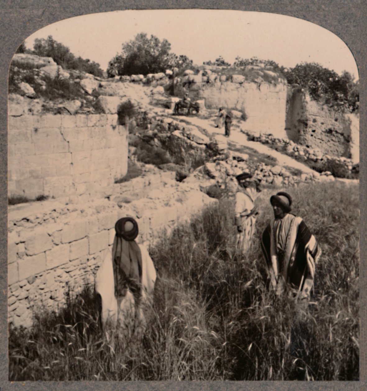 Augustuksen muurit, Samaria, 1900 tekijältä Unbekannt