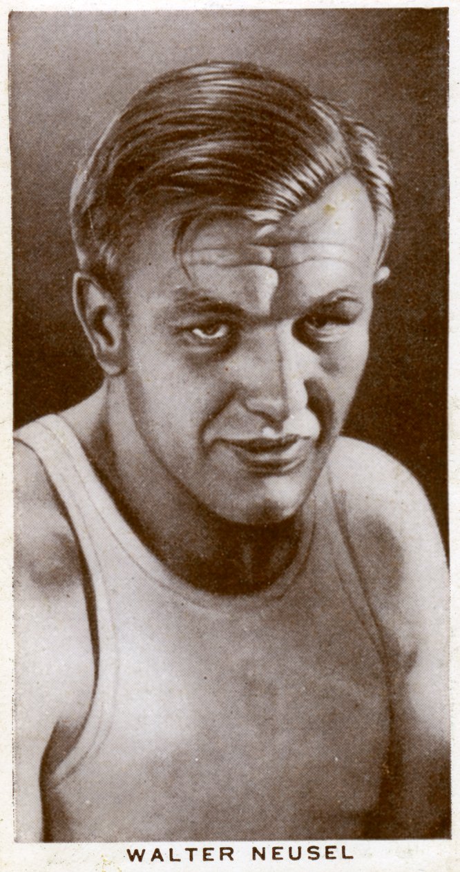 Walter Neusel, saksalainen nyrkkeilijä, 1938 tekijältä Unbekannt