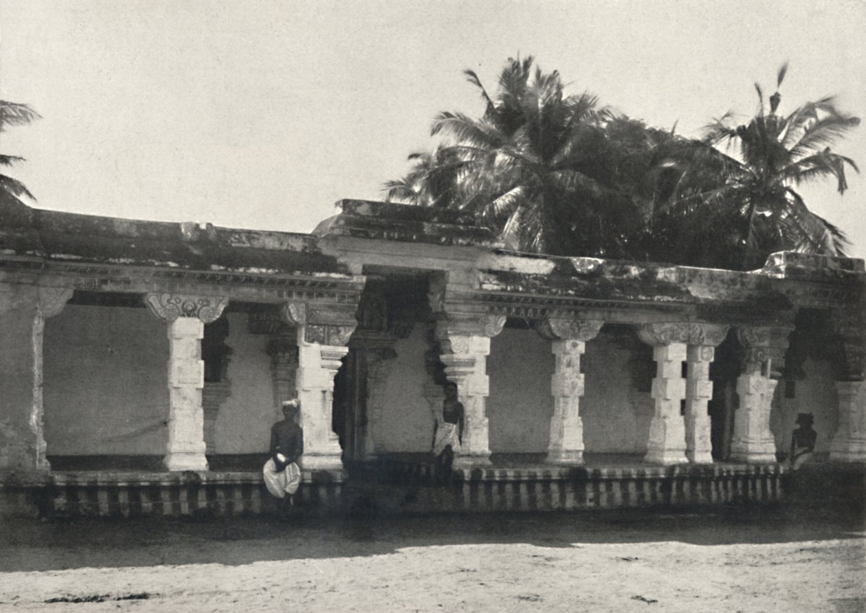 Hindutemppelin aula, Ceylon, 1926 tekijältä Unbekannt