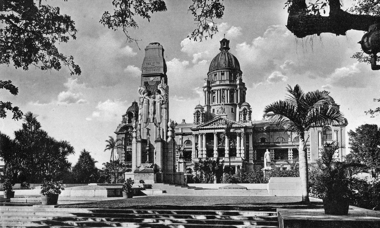 War Memorial ja kaupungintalo, Durban, Etelä-Afrikka tekijältä Unbekannt