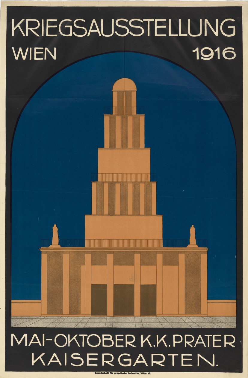 Sotanäyttely Wienissä 1916, 1916. tekijältä Unbekannt