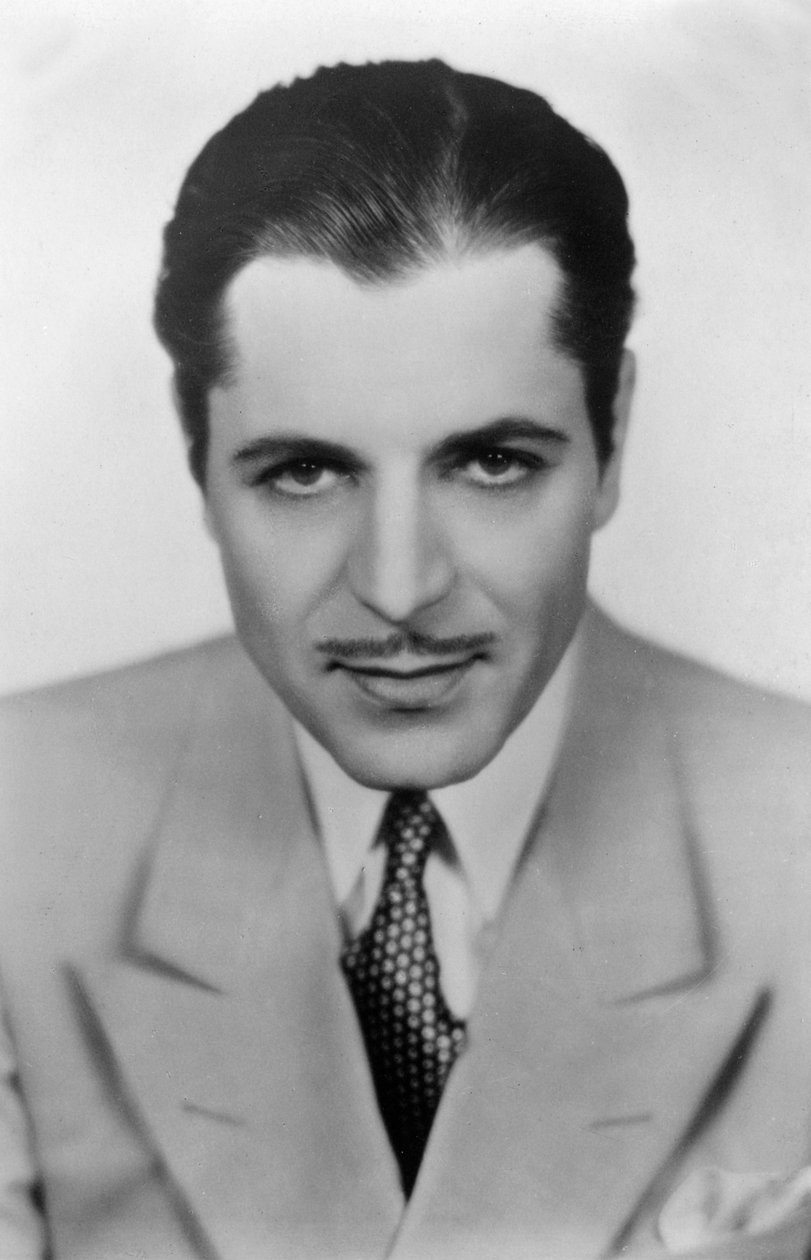 Warner Baxter 1889-1951, yhdysvaltalainen näyttelijä, 1900-luku tekijältä Unbekannt