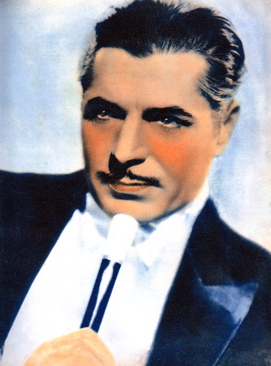 Warner Baxter, yhdysvaltalainen näyttelijä, 1934-1935 tekijältä Unbekannt