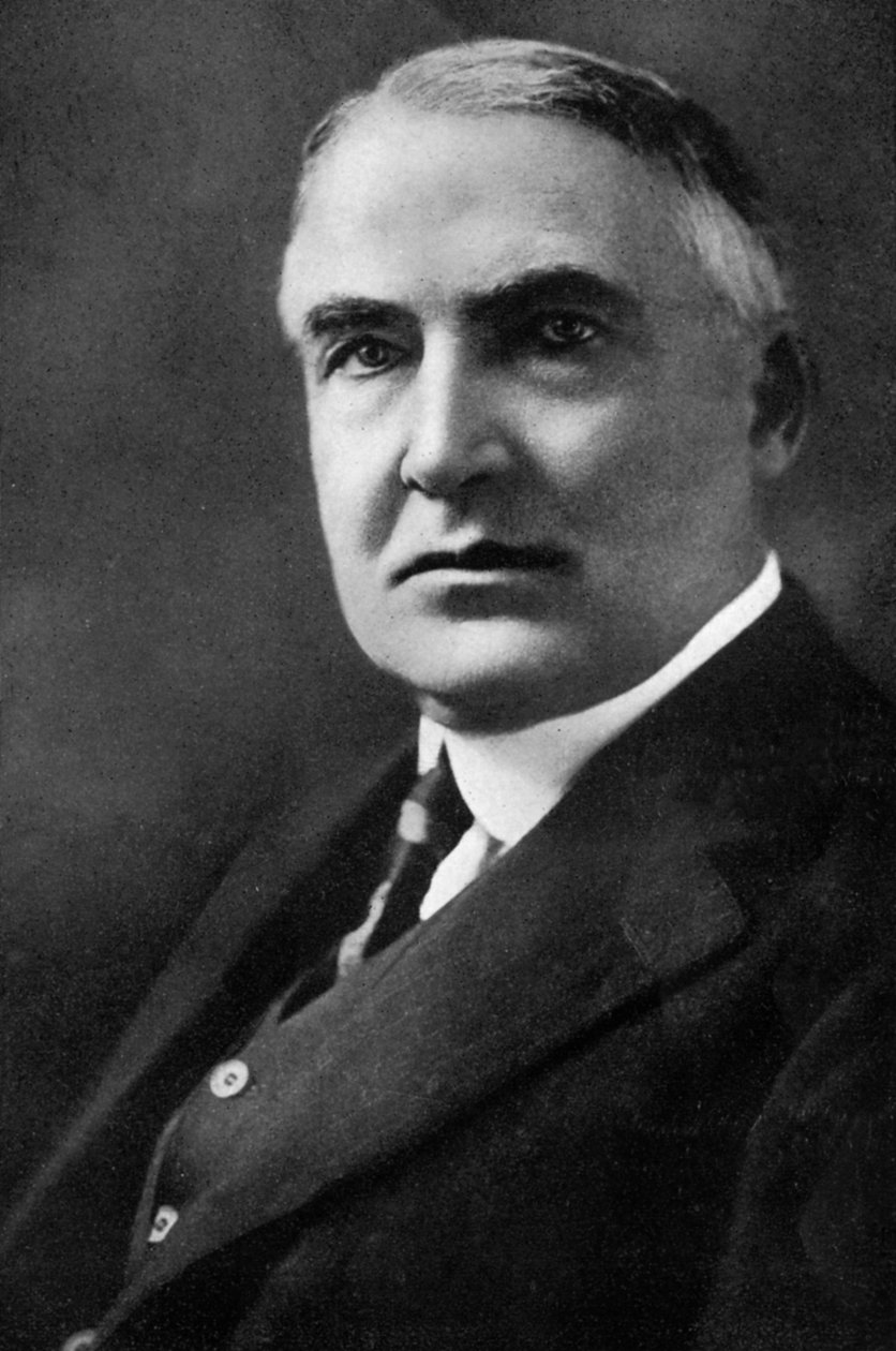 Warren G Harding, 29. Yhdysvaltain presidentti, 1933 tekijältä Unbekannt