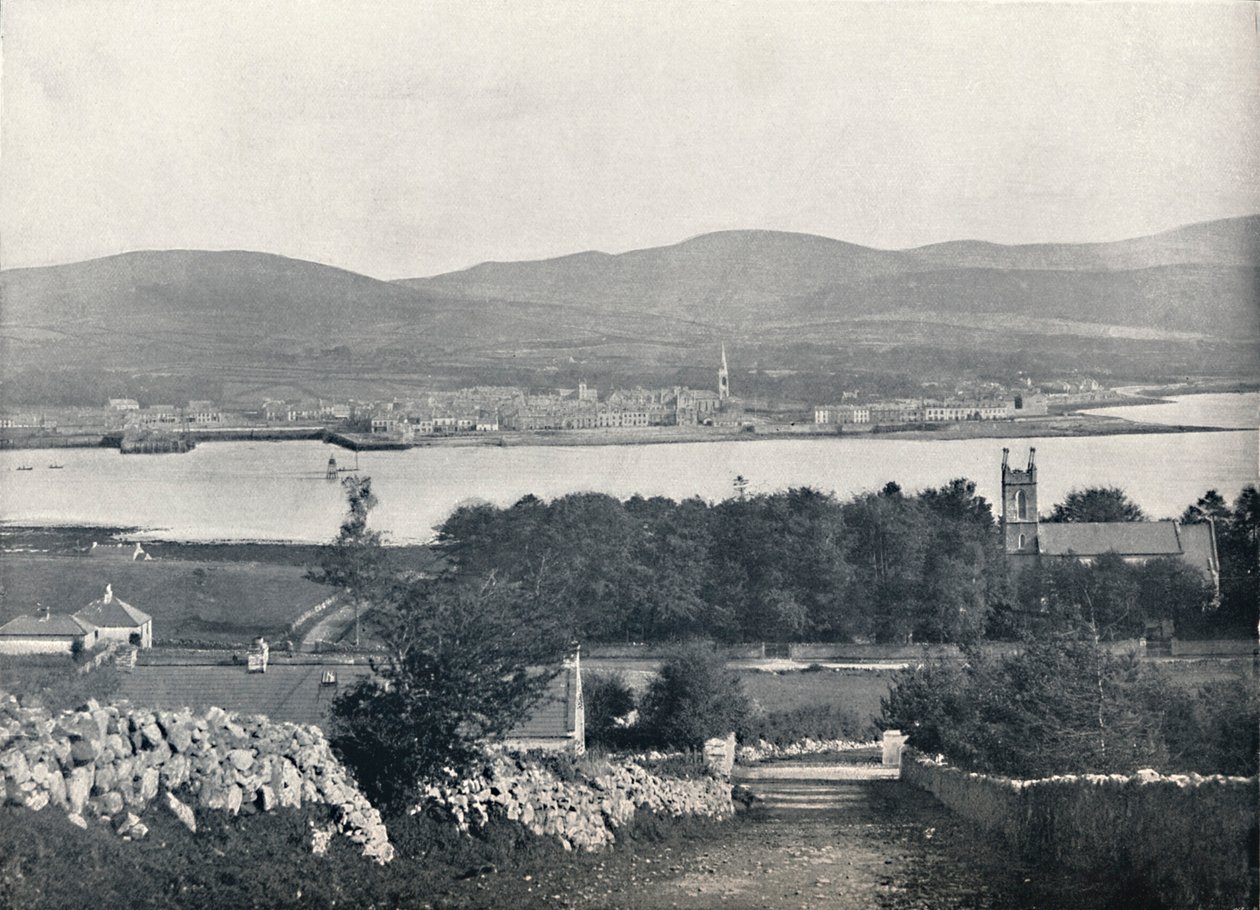 Warrenpoint - Omeathista, Carlingford Loughin vastakkaisella puolella, 1895 tekijältä Unbekannt