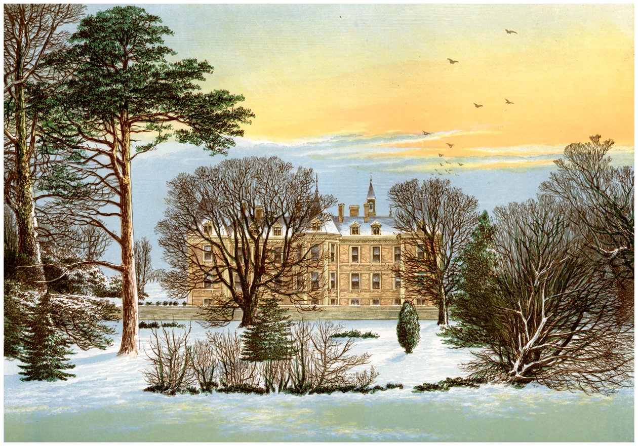 Warter Priory, lähellä Pocklingtonia, Yorkshiressa, Wilsonin perheen koti, c1880 tekijältä Unbekannt