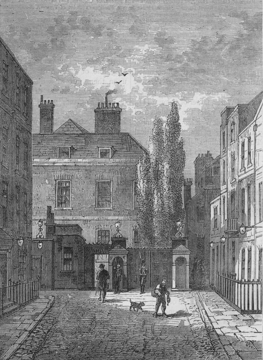Warwick House, Westminster, Lontoo, n. 1810 1878 tekijältä Unbekannt