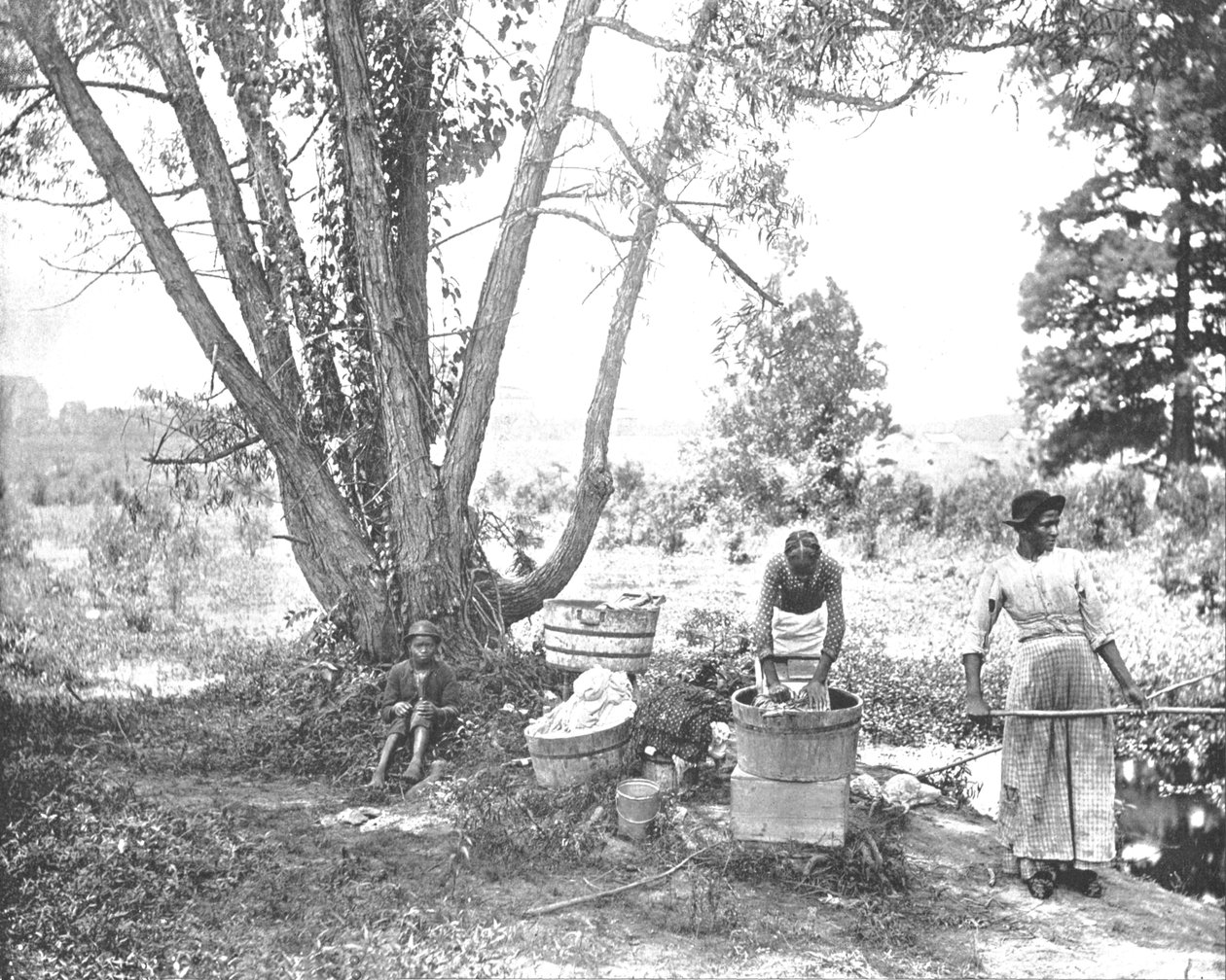 Washerwomen, El Paso, Texas, USA, c1900. tekijältä Unbekannt