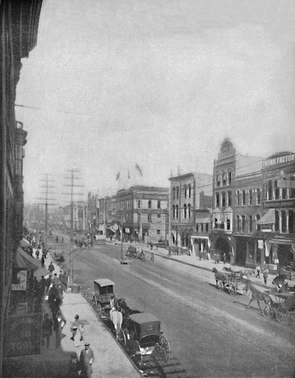Washington Avenue, Minneapolis, Minnesota, 1897. tekijältä Unbekannt